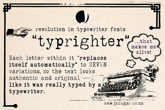 Typrighter Font